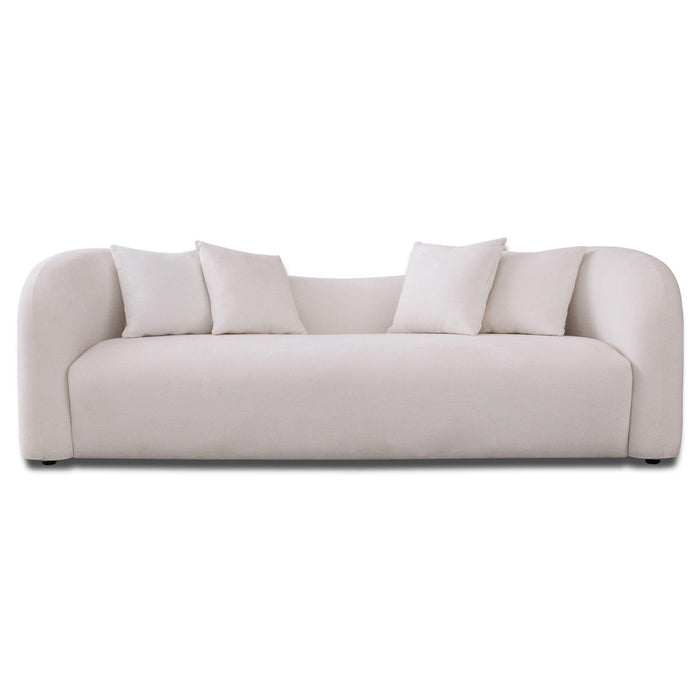 Mason - Mid Century Modern Luxury Tight Back Curvy Couch