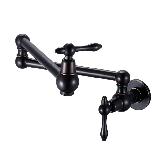 Modern Design Pot Filler Faucet Wall Mount Kitchen Sink Faucet Folding Stretchable