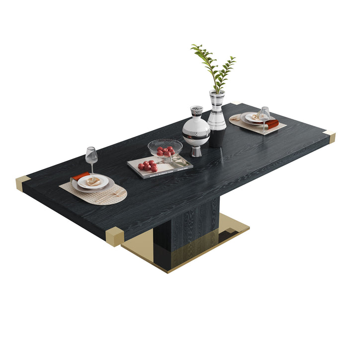 Top Dining Table With Finish Corner