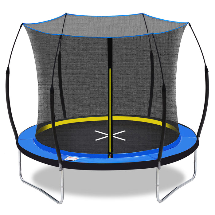 8 Ft Trampoline Inner Safety Net Elastic Ropes Version - Blue