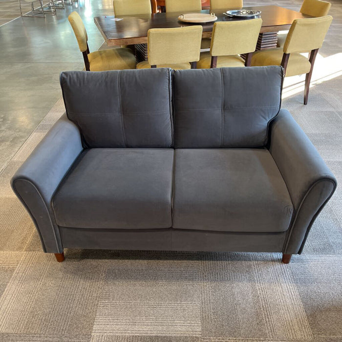 HOB 9339Gy-2 Loveseat Gray