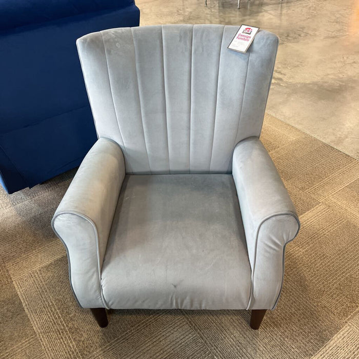 HOB 1047Bu-1 Accent Chair Blue