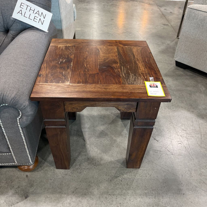 Rustic End Table