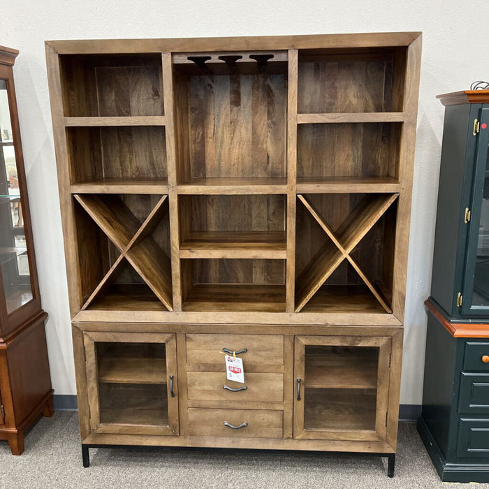 2pc. Wine Bar Cabinet