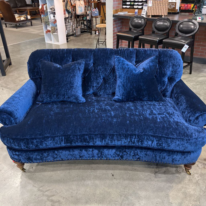 Lillian August Blue Sofa, Chair & Otto