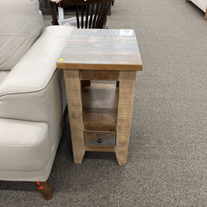 Multi-color End Table w/ Dwr
