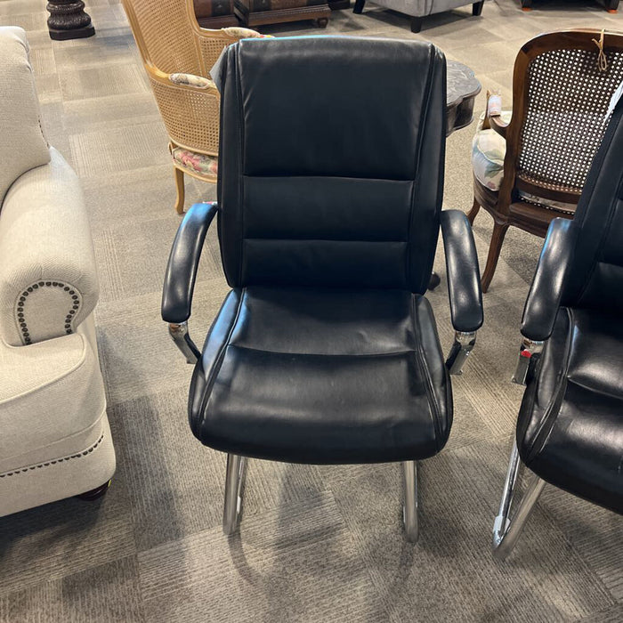Black/ Metal Chair