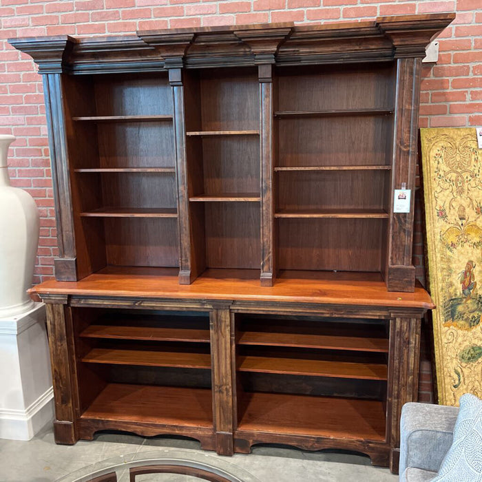 Lg. 2pc. Cherry Wall Unit