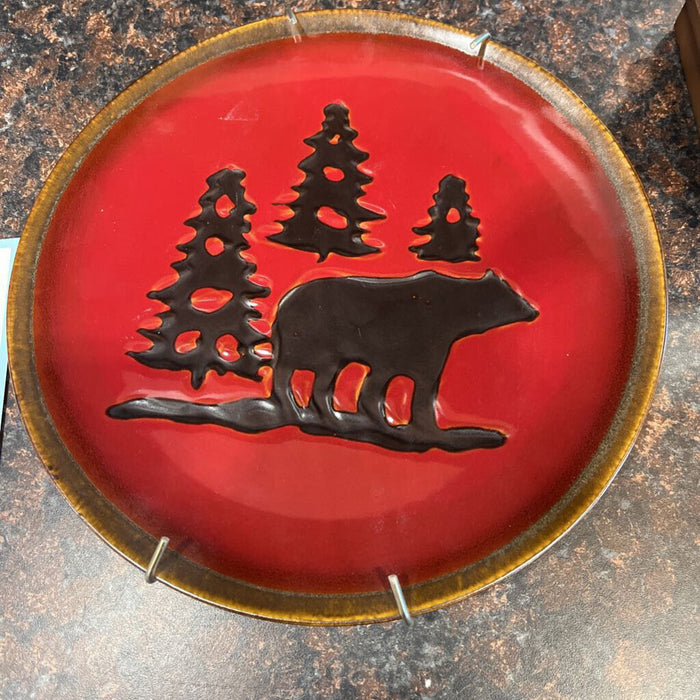 Wilderness Home Bear Plate