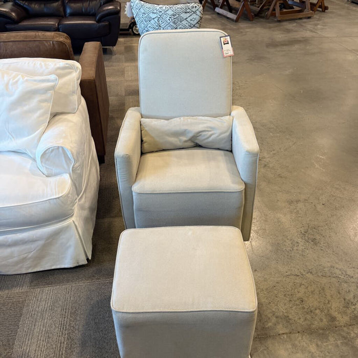 "Piper" Nursery Glider w/ Ottoman