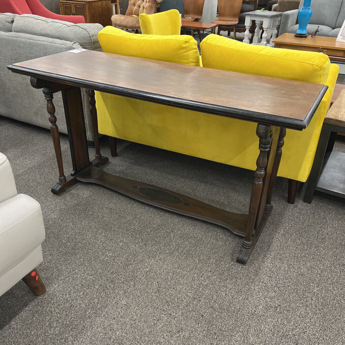 Vintage 2-tone Entry Table