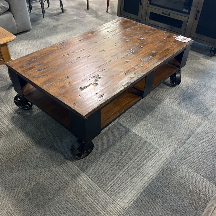"Pinebrook" Industrial Coffee Table
