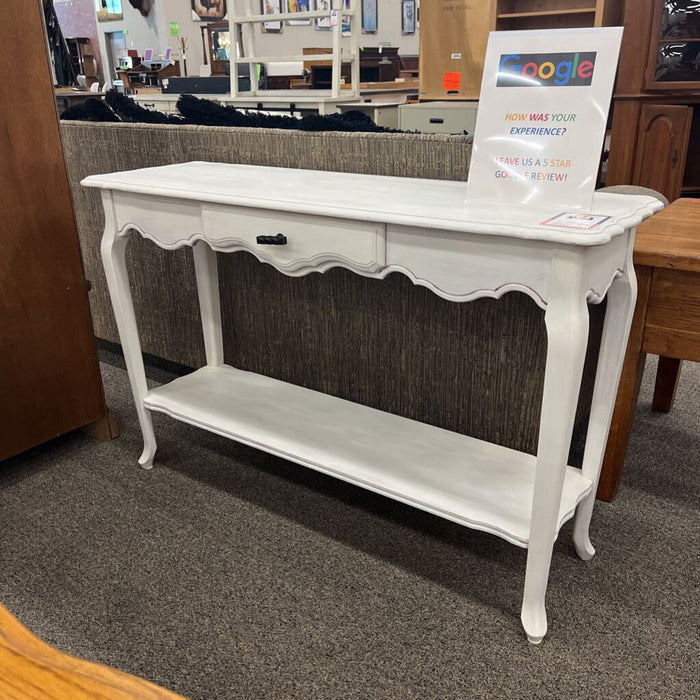 White Sofa Table