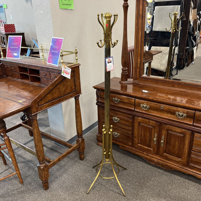 Vintage Brass Coat Hanger