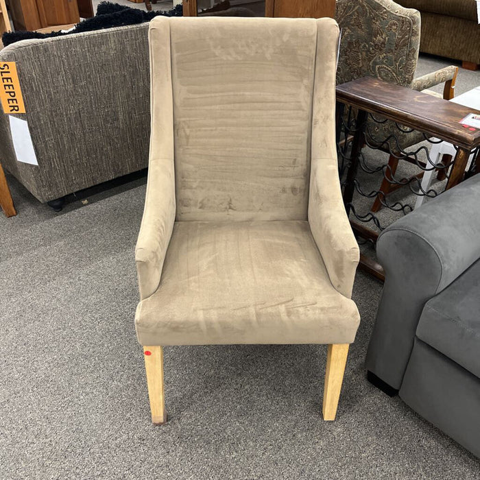 Pair of Brown Accent Chairs