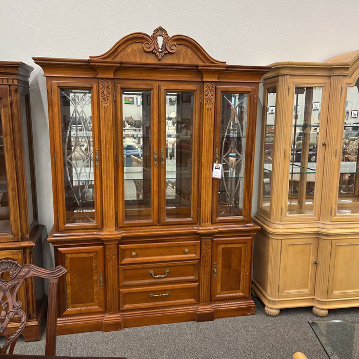 Cherry 2pc. China Hutch