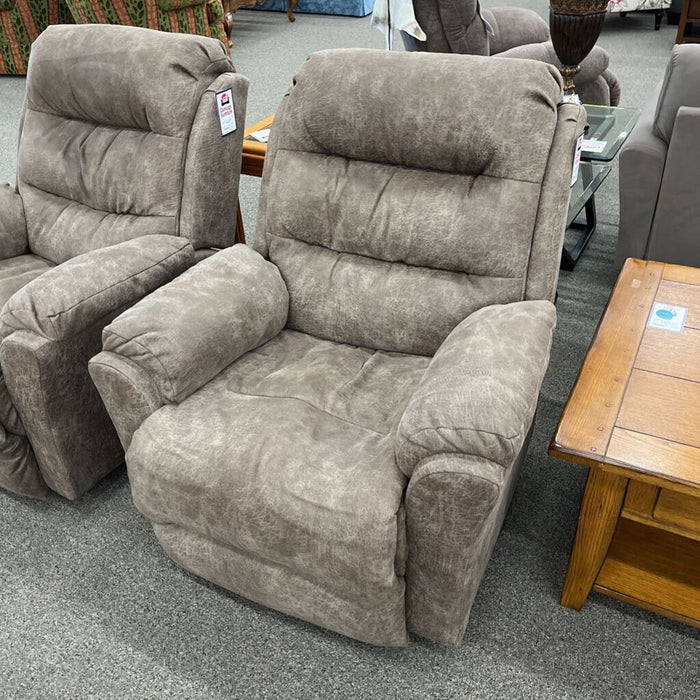 Brown Microfiber Recliner