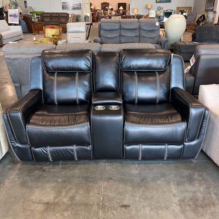 HOB 8516Bk-2 Rec. Loveseat