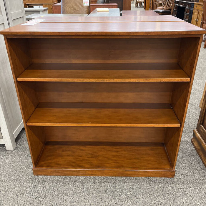 Low Oak Bookcase