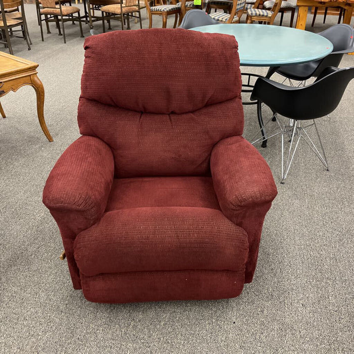 Maroon Manual Recliner