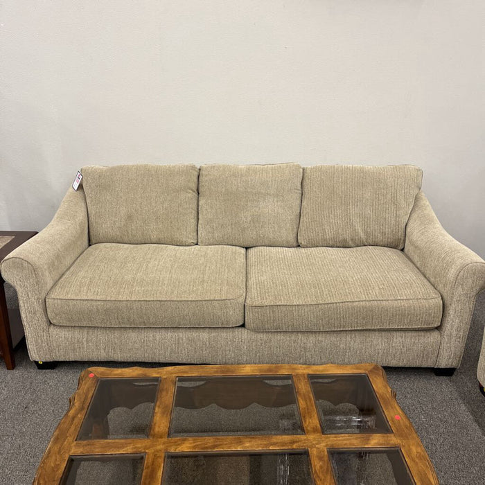 Beige Fabric Sofa