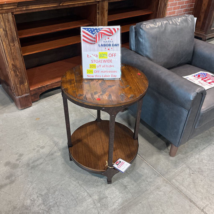 Rustic End Table