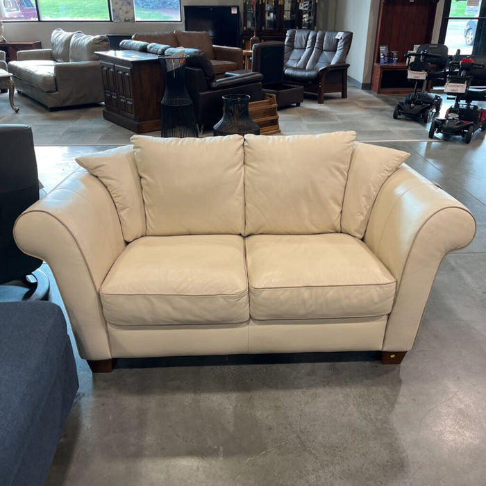 White Loveseat