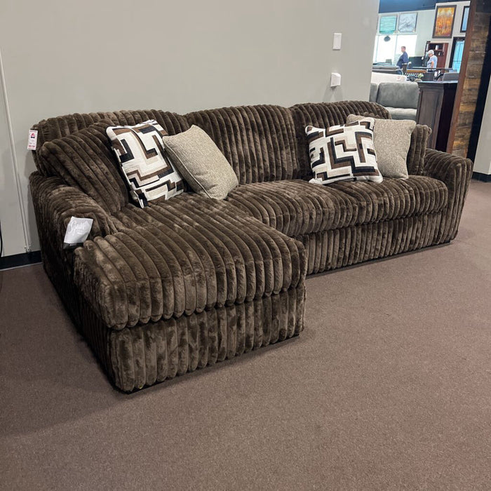 A 98104 Lafc 2pc. Sectional Brown