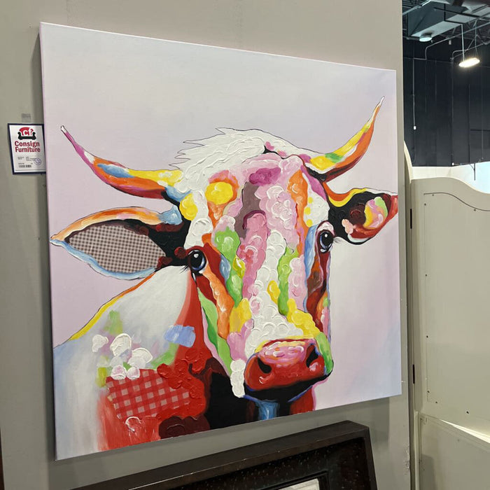 Cow Painting Canvas