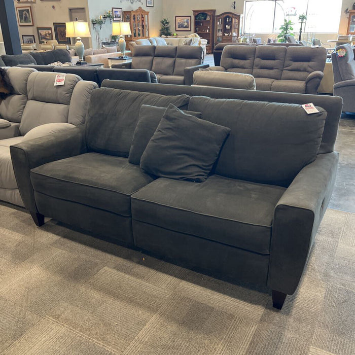 Gray Uph. Pwr Reclining Sofa