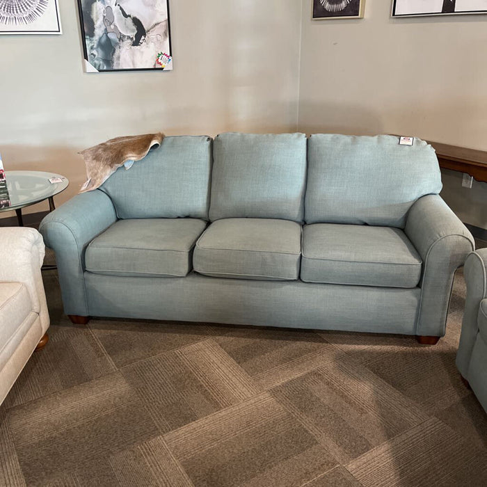 Blue Fabric Sofa