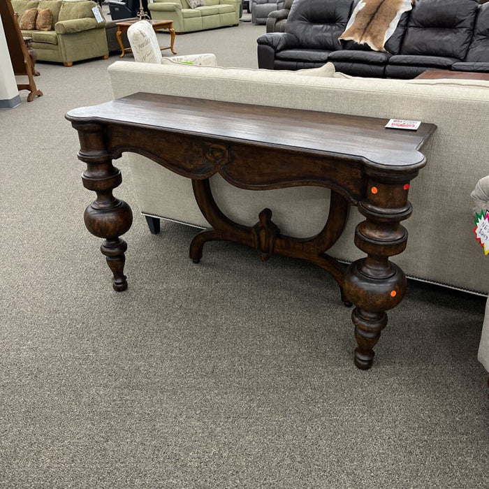 Rustic Brown Entry Table