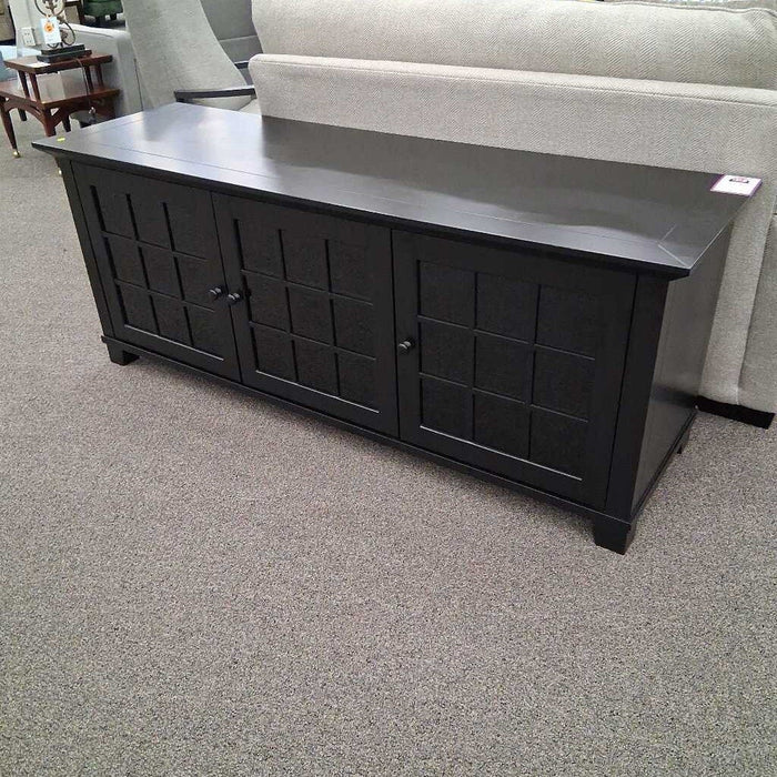Black TV Console