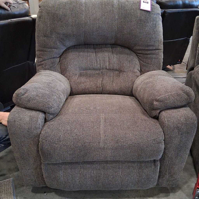 Gray Fabric Pwh Recliner