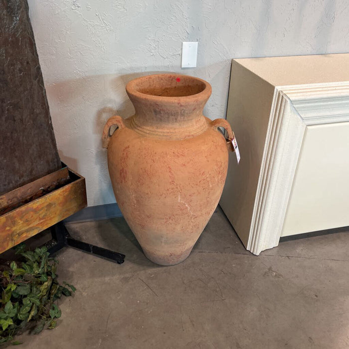Lg. Terracotta Floor Vase
