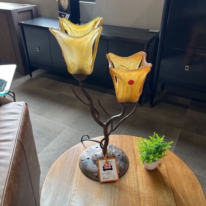 Metal Branch Lamp