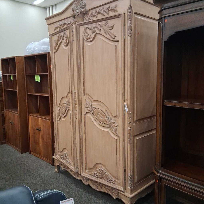 Lg. Cream Armoire