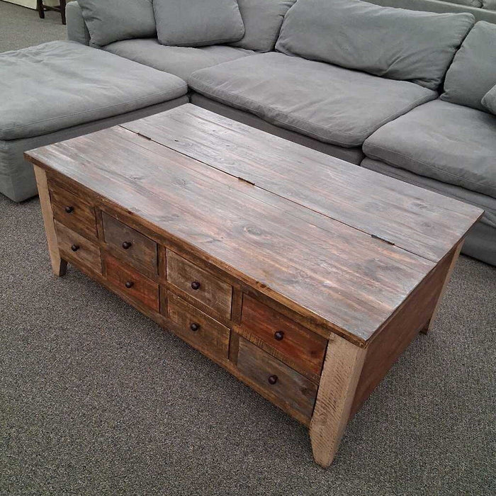 Rustic Coffee Table w/ Storage