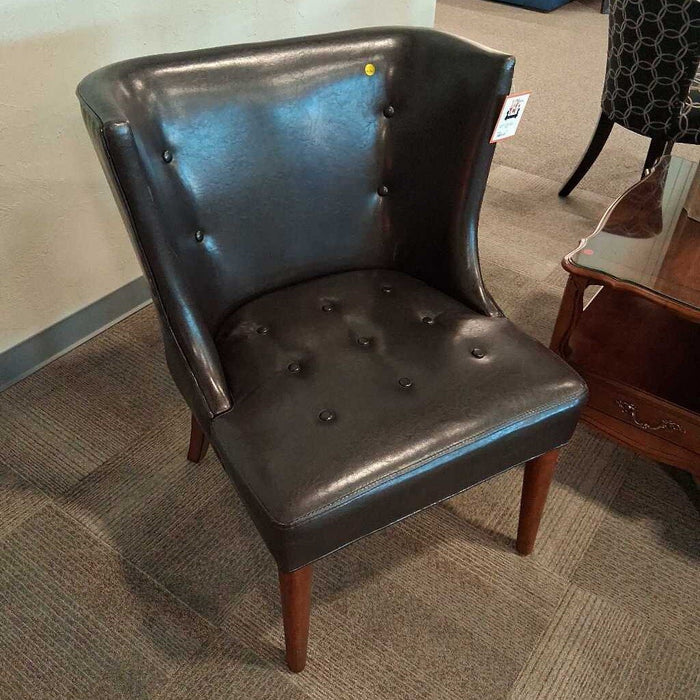 Brown Wingback Chair