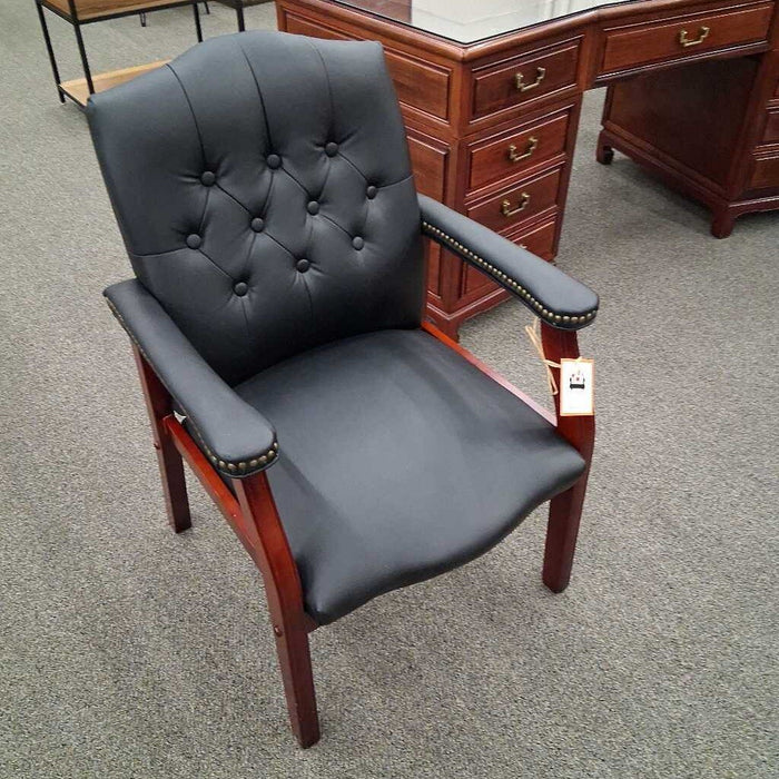 Black & Cherry Office Chair