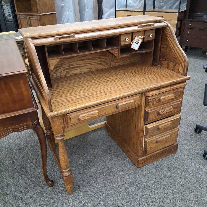 Oak Rolltop Desk