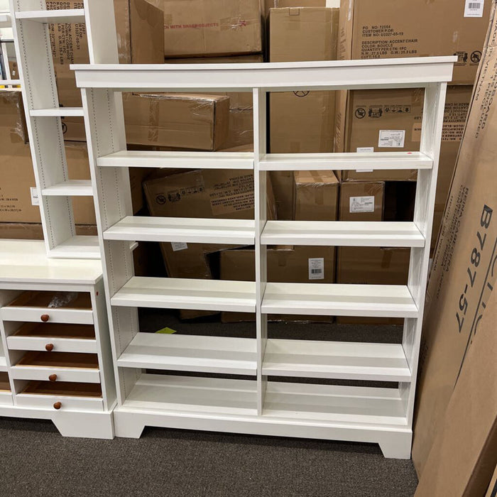 Lg. White 3pc. Wall Unit