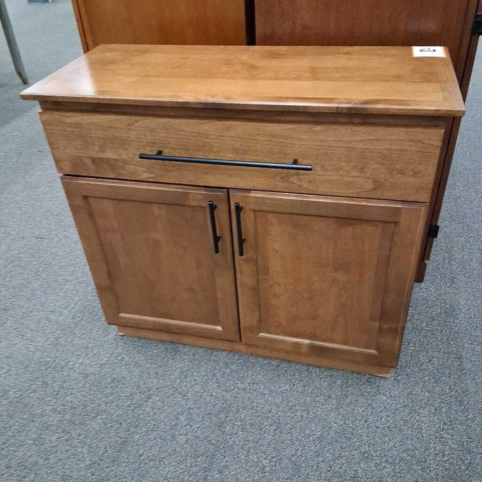 Low Wooden Cabinet w/ Drawer