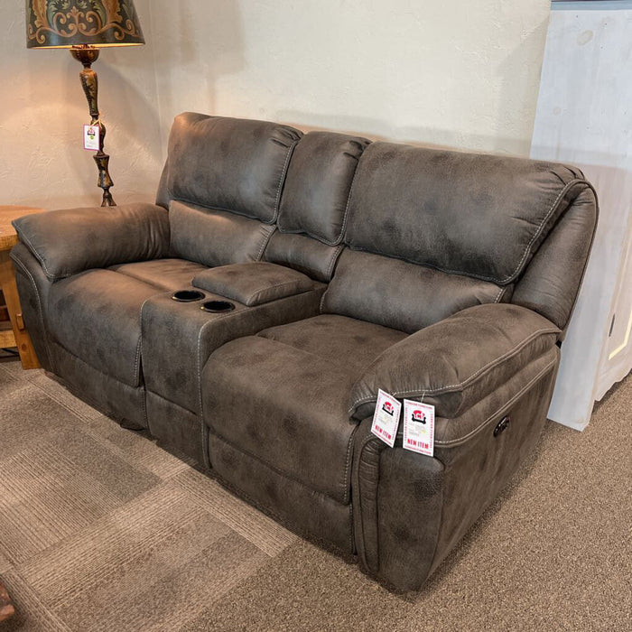 H 8517Gry-2PW Power Loveseat Grey