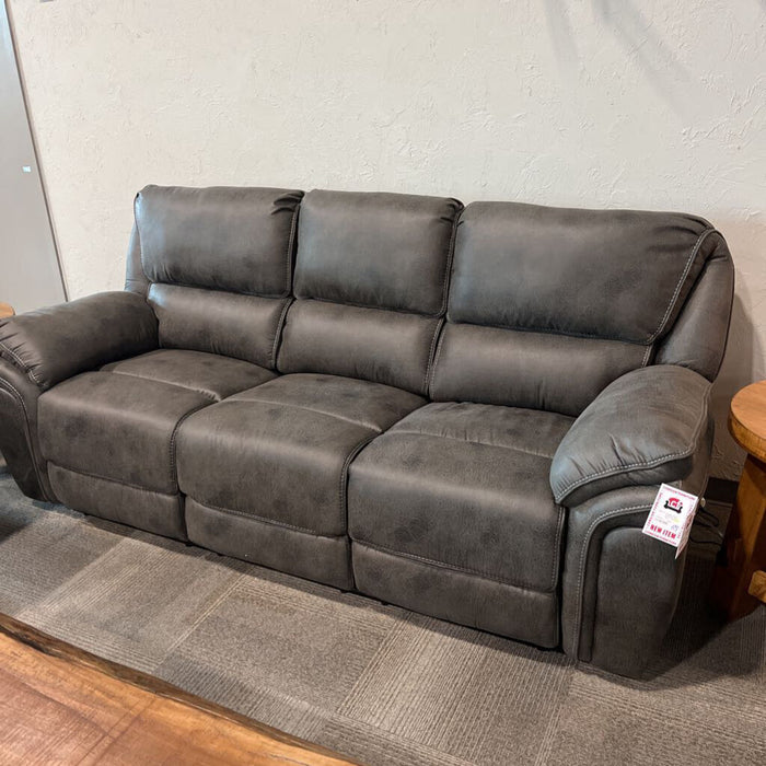 H 8517Gry-3PW Power Sofa Grey