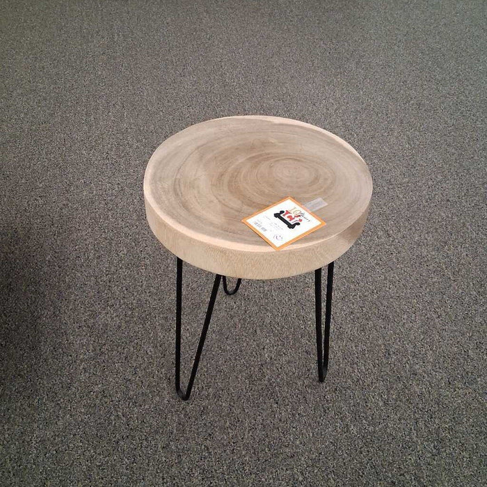 Wood Round Plant Stand