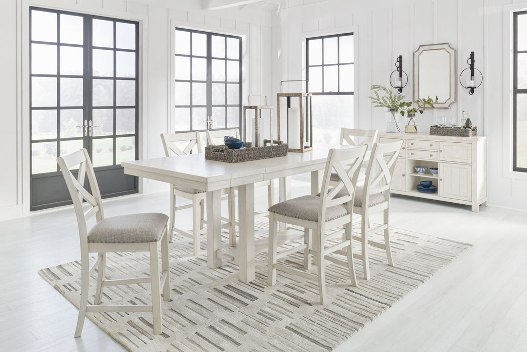 Robbinsdale - Upholstered Barstool (Set of 2) - Antique White