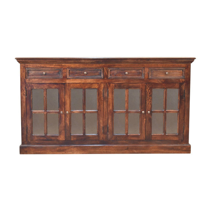 Glazed Sideboard - Walnut