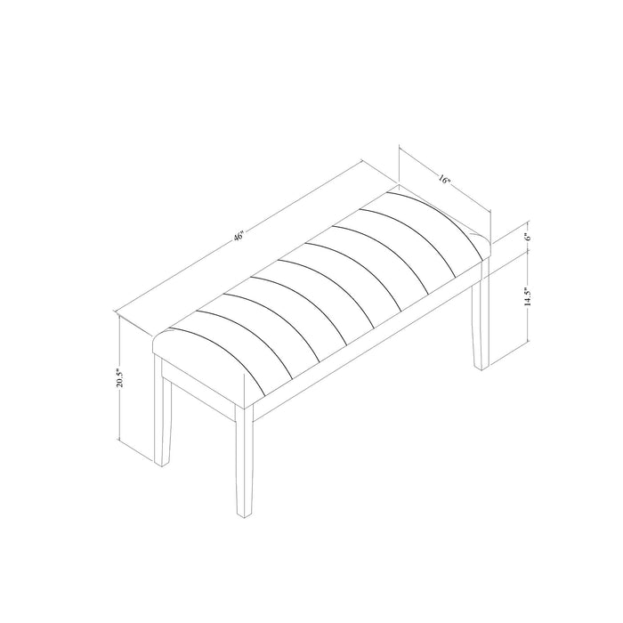 Vhong - Bench - Black