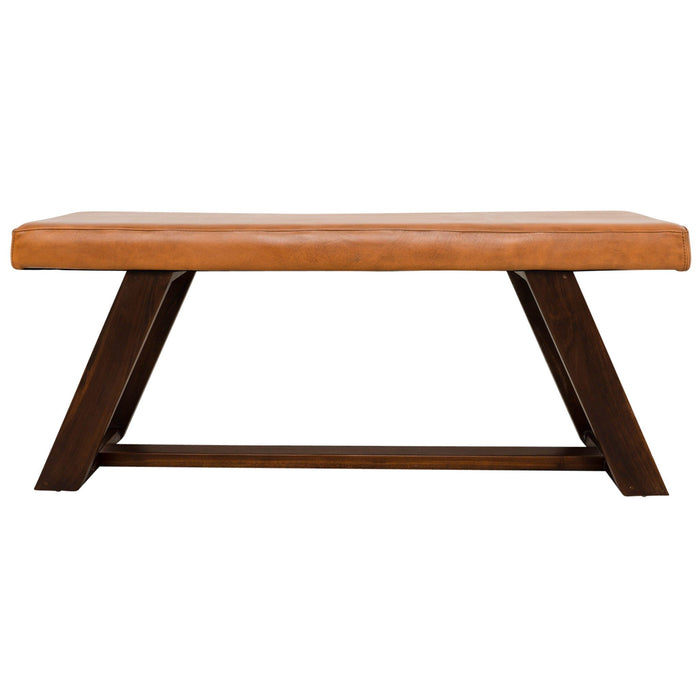Marley - Genuine Leather Bench